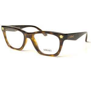 Versace Mod 3363 U 108 Brown Authentic New Tortoise Eyeglasses